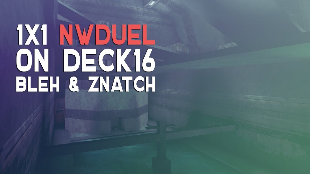 Unreal Tournament 99 [UT99] - bleh vs. znatch - 1x1 nwDuel Deck16 - pov bleh