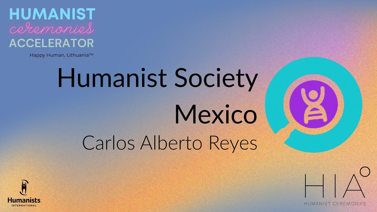 Humanist Society Mexico Presentation, Humanist Ceremonies Accelerator, PITCH NIGHT 2025