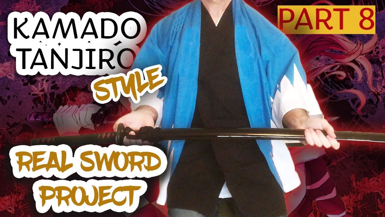 Demon Slayer Kamado Tanjiro Style Real Sword Project!: Part  8 Mountings (koshirae) Completed!!
