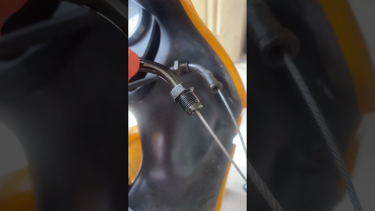 Throttle Cable Install #cbr600f4 #cbr600f4i #cbr600 #beginnerbike