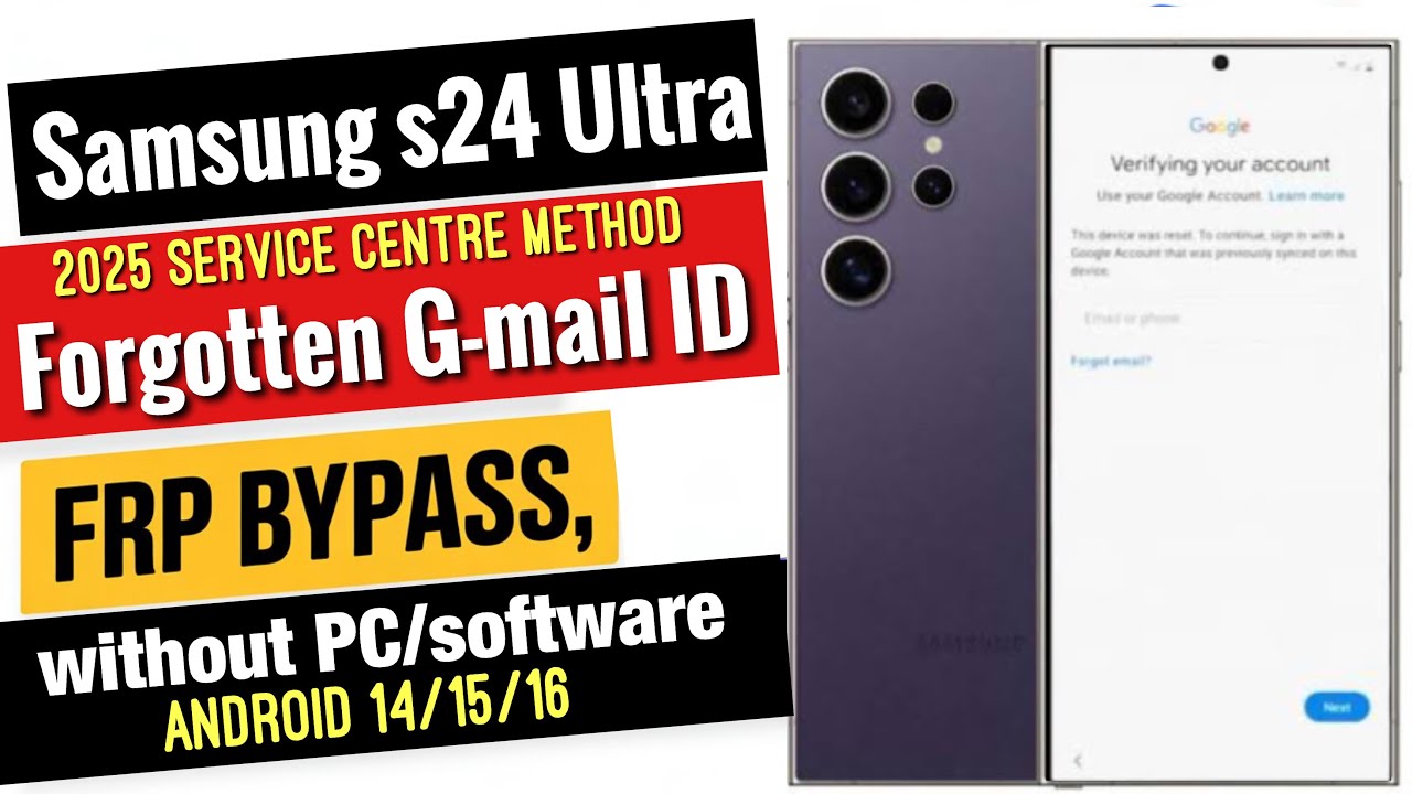 👉 Обход FRP S24 Ultra без ПК | Samsung Galaxy S24