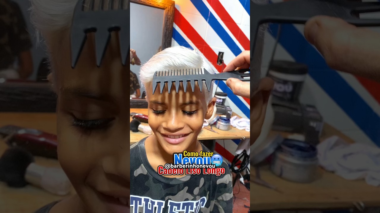 Nevou no cabelo Liso Longo❄️🇧🇷 #nevou #cabeloliso #cabelocurto #matizador