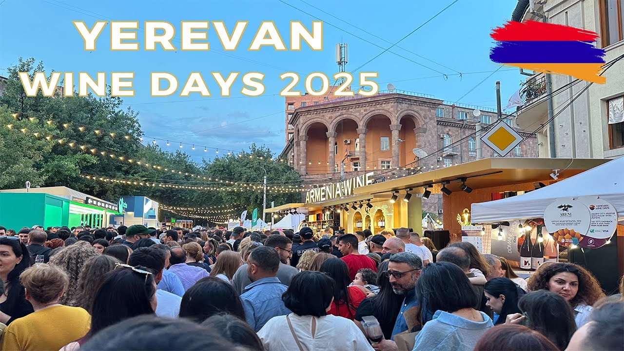 Yerevan Wine Days 2025 | Armenia’s Biggest Wine Festival