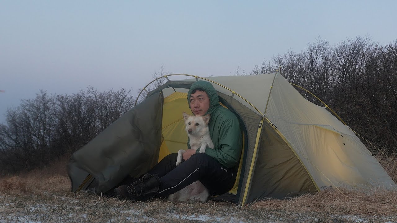 눈은 없고 바람 맞고 온 선자령
