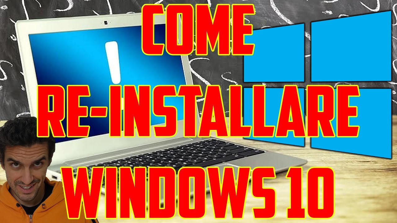💻 COME FORMATTARE IL PC E INSTALLARE WINDOWS 10 (nel 2021)
