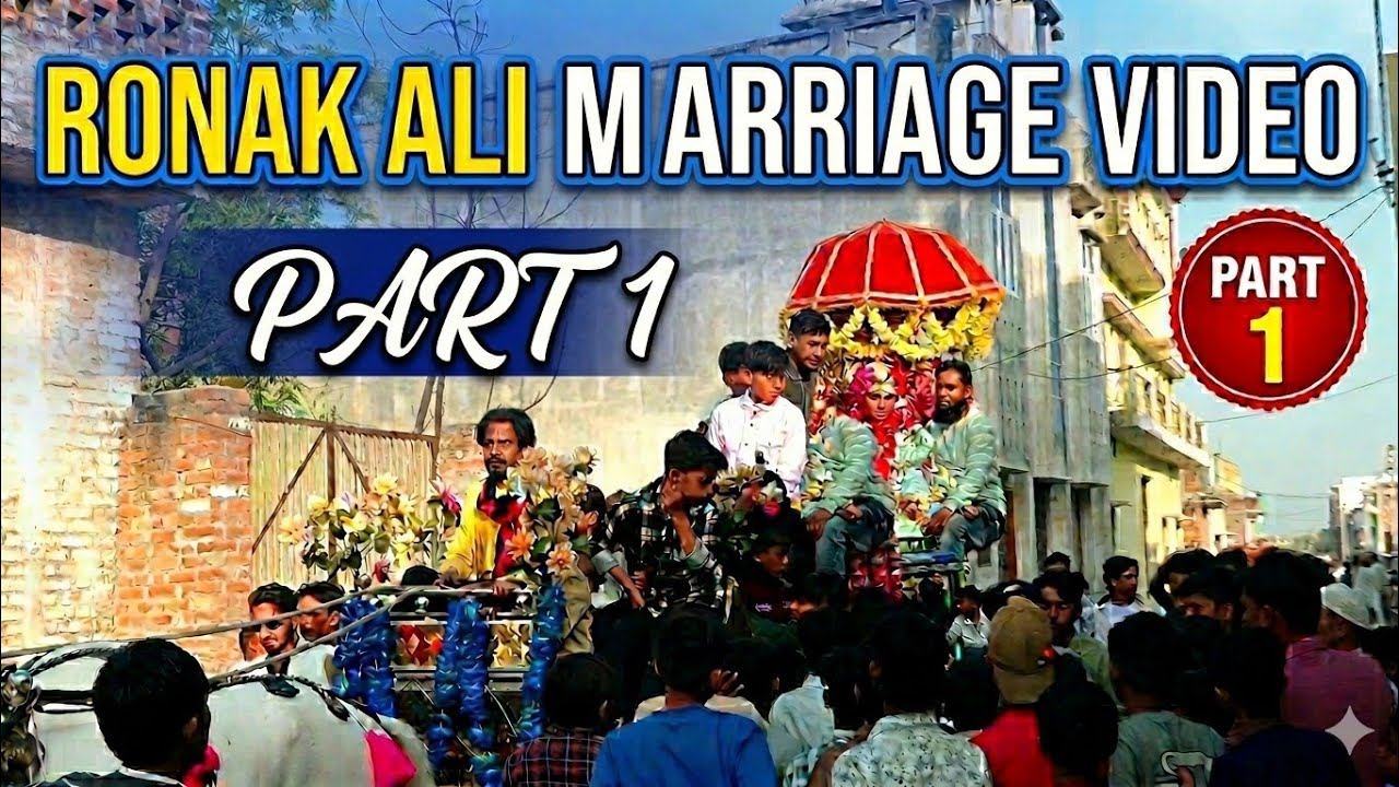Ronak Ali Marriage videoTrailer saif khan sarai sambhal