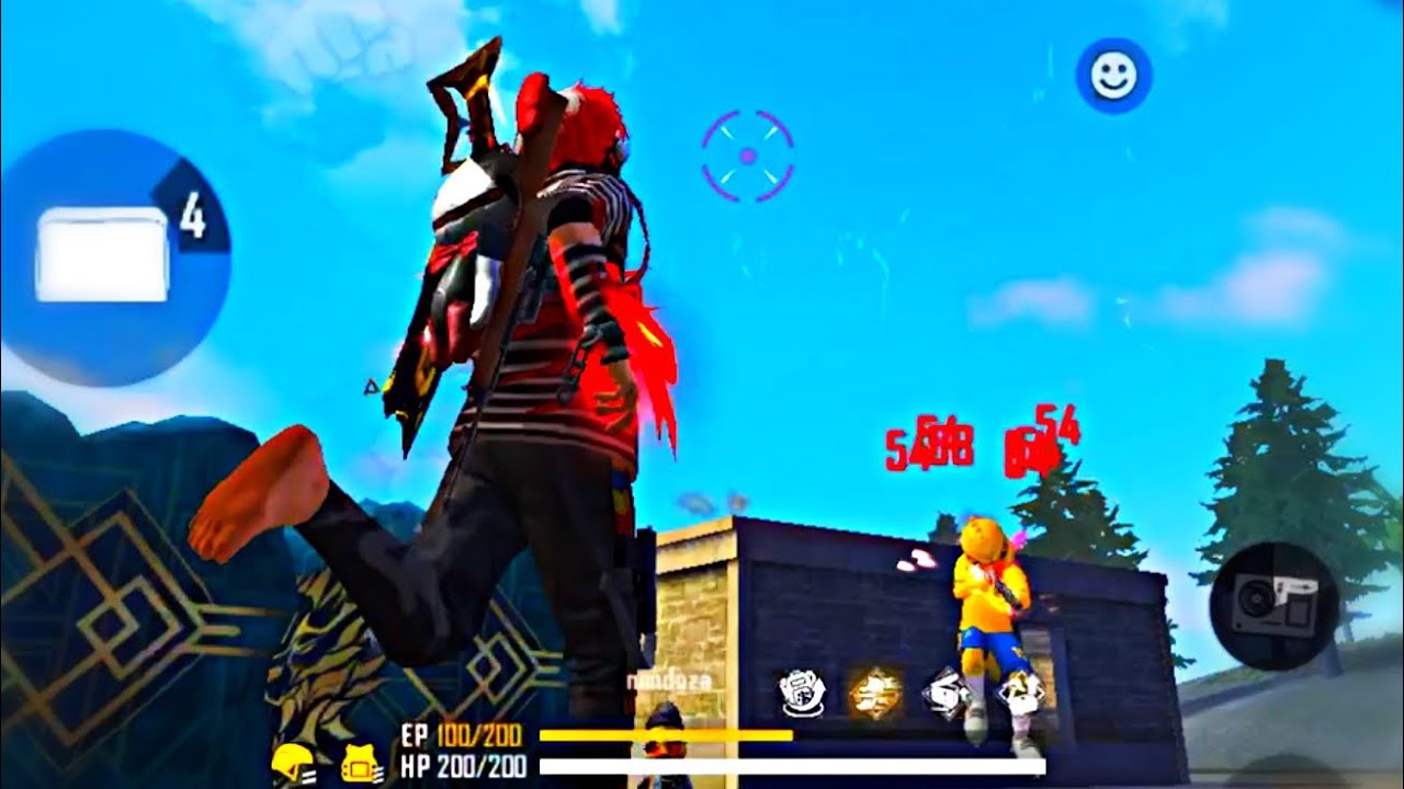 White FF 1vs1 INSANE! 🥷🍷