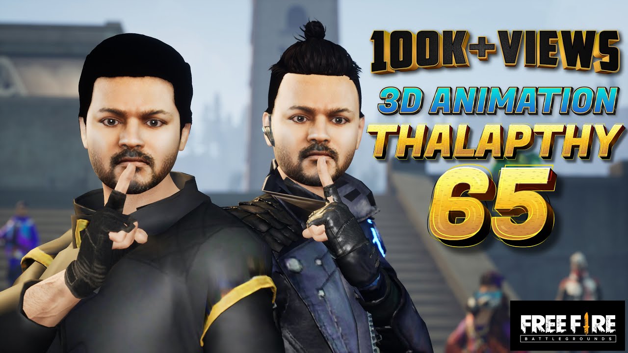 Free fire | thalapathy 65 | Alok vs chrono | animation | show hall | Gaming Tamizhan | Kutty Gokul