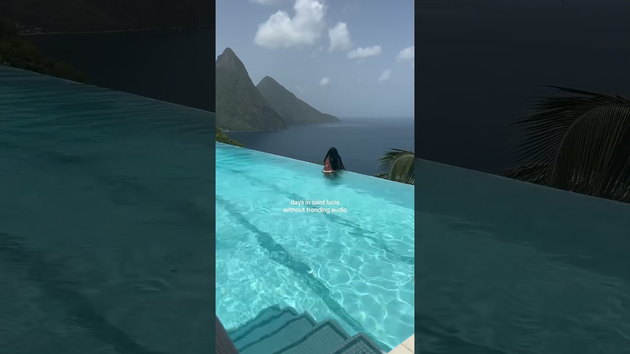 Prettiest resort in St Lucia | what it’s like in st Lucia | sounds of nature 