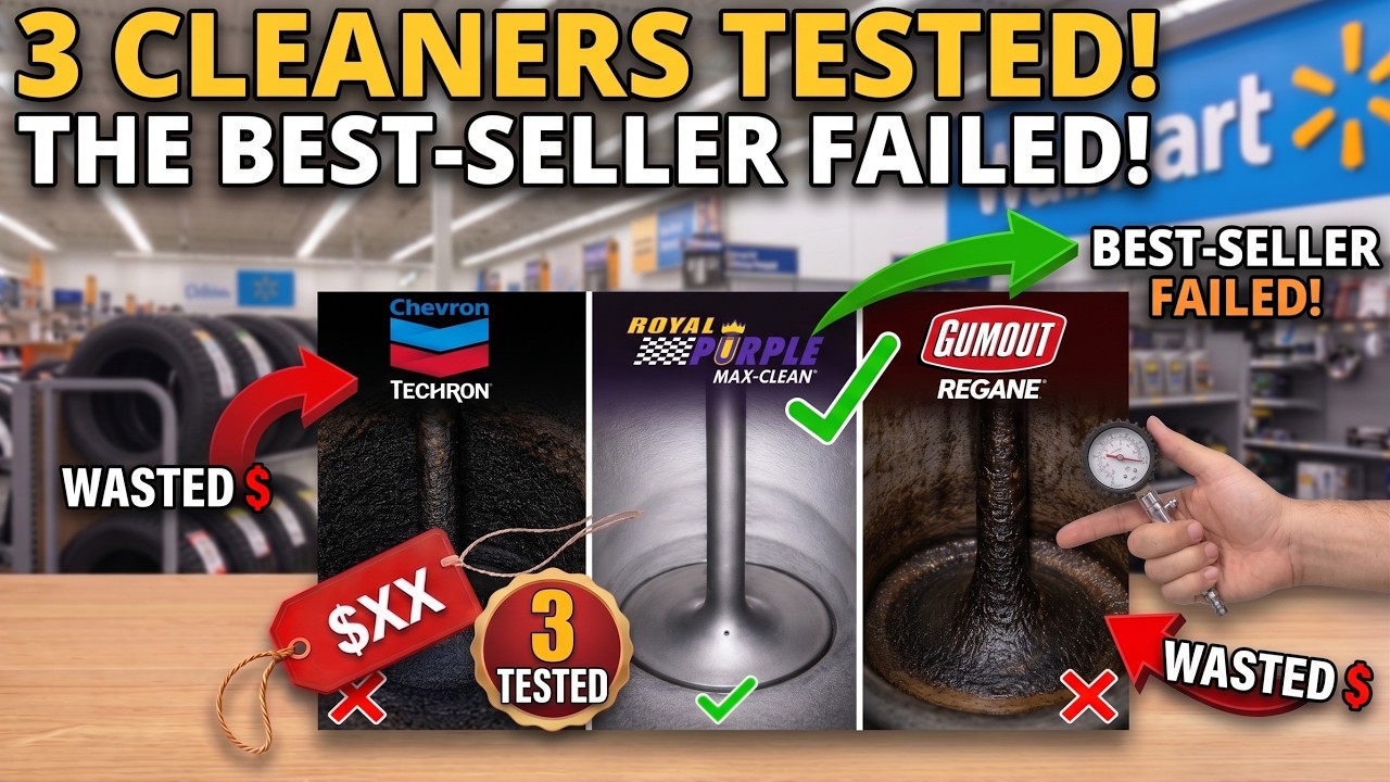 We Tested 3 Fuel Injector Cleaners for 25,000 Miles | The Best-Seller Failed