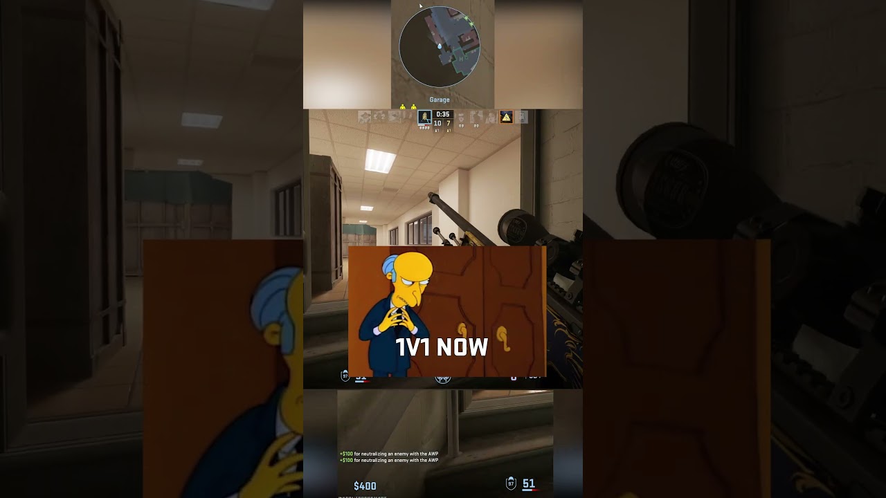 Not Your Father's 1v5  #cs2 #gaming #csgo #funny #wtfcsgo #memes #clutchmoment #cs2clips