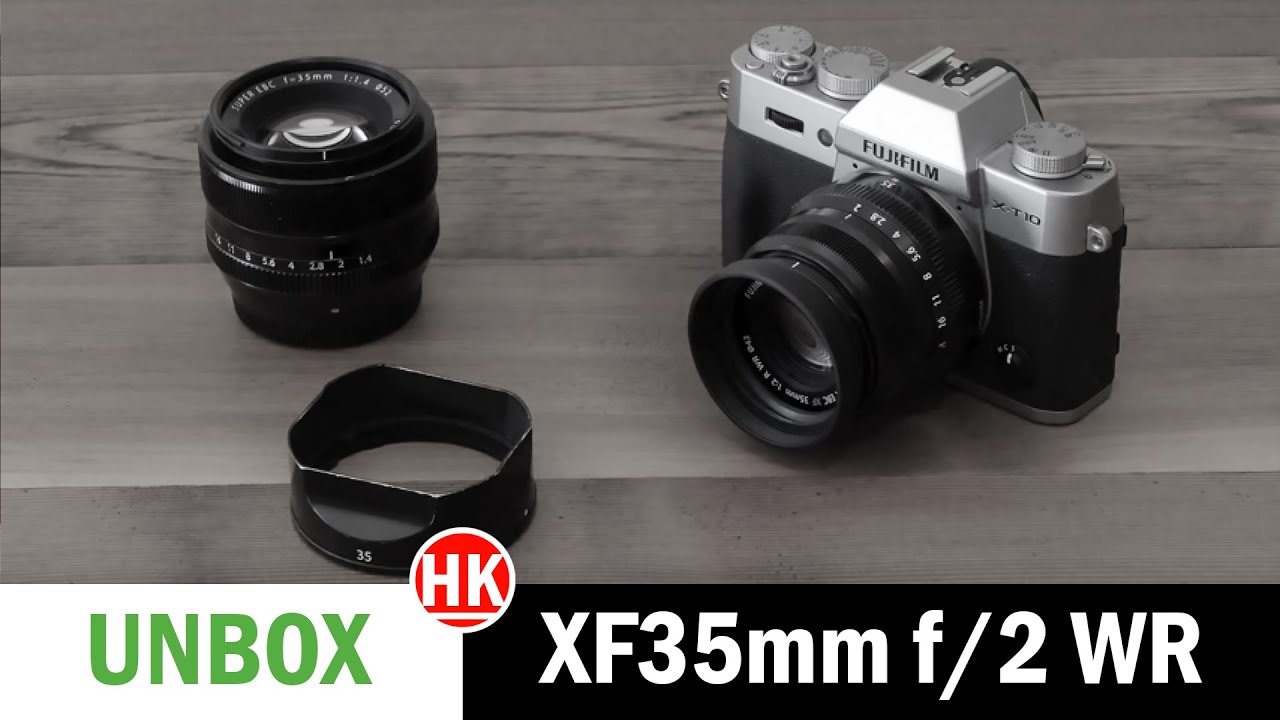 Fujfilm XF35 f/2 R WR: Unboxing & 1st Impressions