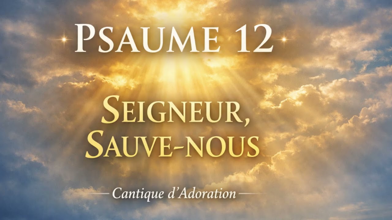 Psaume 12 - Seigneur Sauve-Nous - Cantique chrétien - Chant d’adoration -  Louange chrétienne.