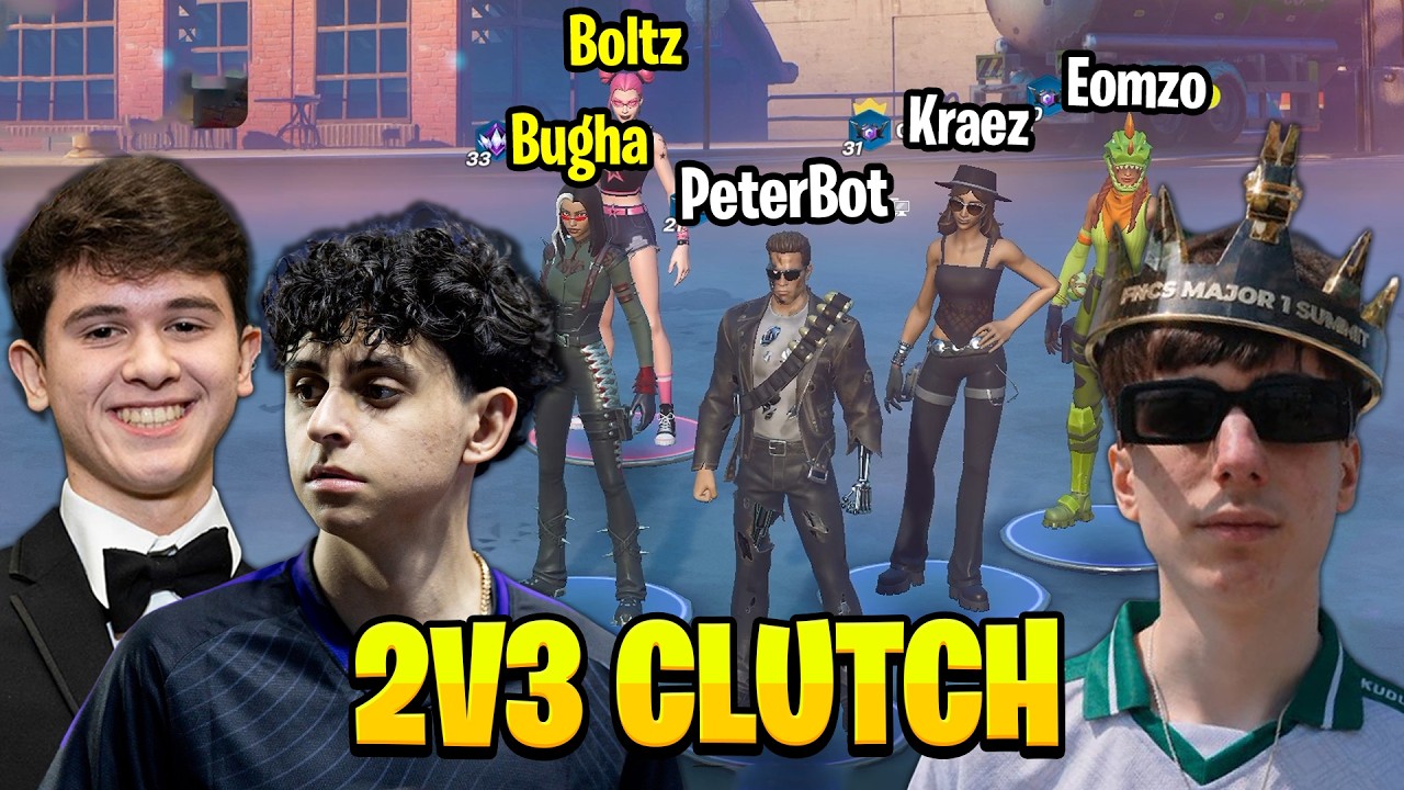 Boltz Bugha kontra PeterBot Kraez Eomzo w sprzęgle 2V3