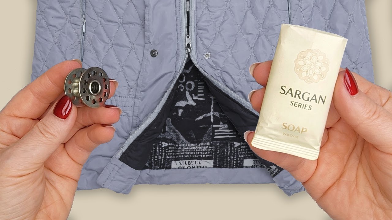 СЕКРЕТ ПОРТНЫХ РАСКРЫТ: как починить молнию за 2 минуты ✅