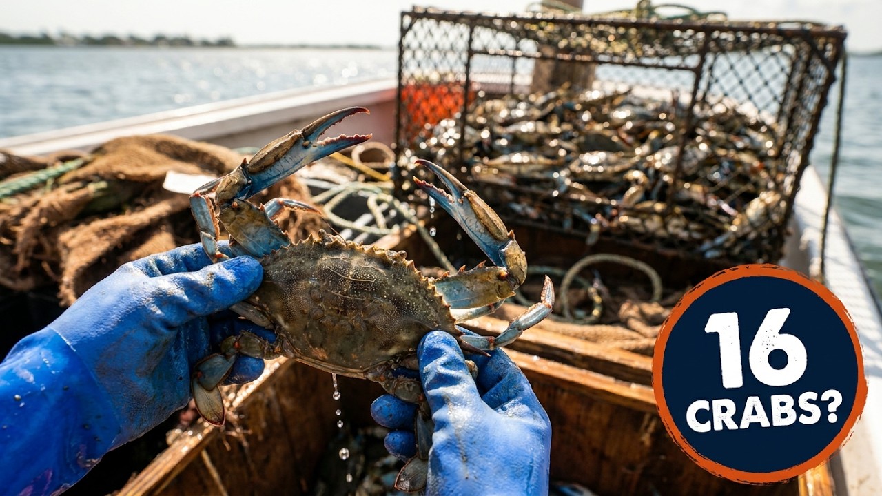 2024, Traps LOADED with CRABS.