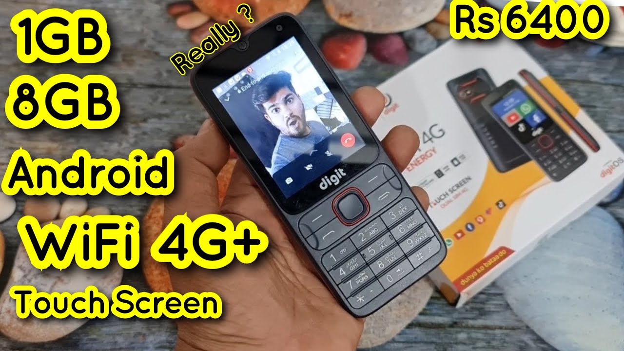 JAZZ DIGIT 4G ENERGY UNBOXING & Complete TEST | Automatic Call Recording ? |