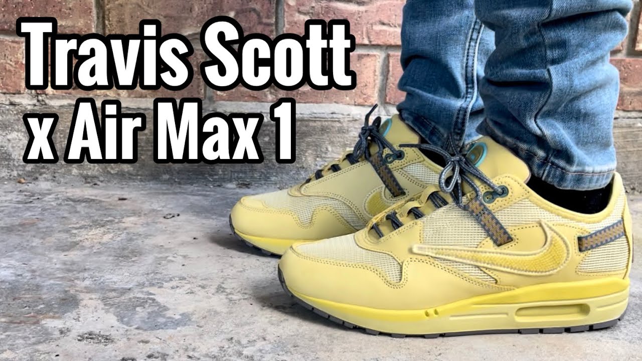 Обзор и фото Air Max 1 x Travis Scott “Saturn Gold”