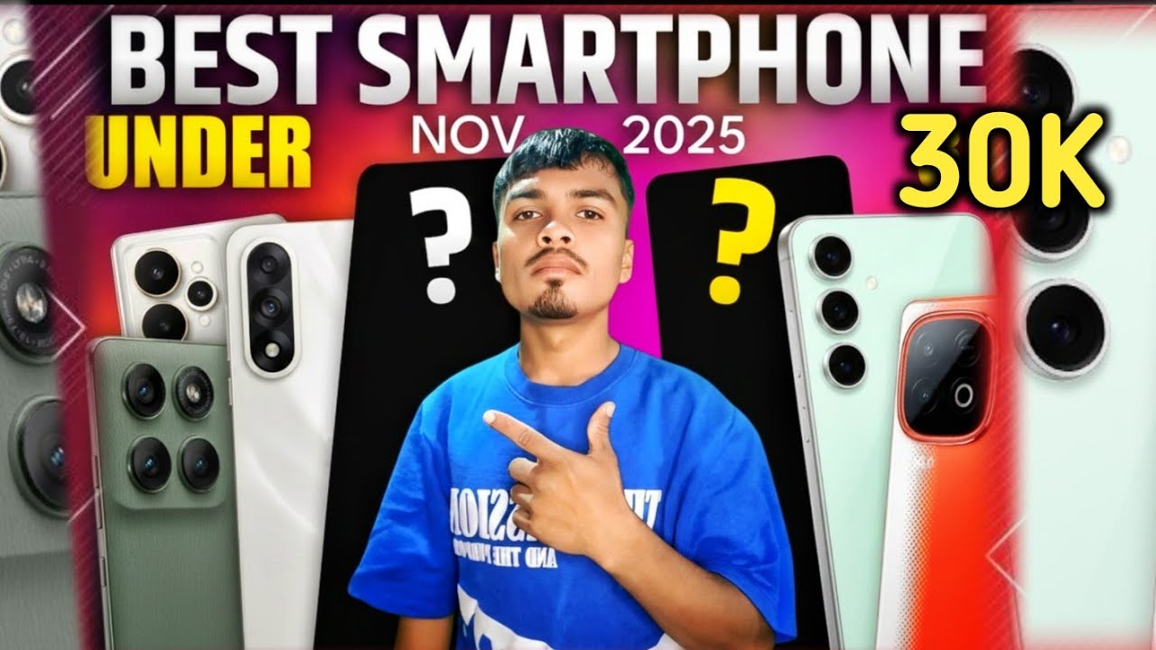 Best 5G Phones Under ₹30,000 - 2025