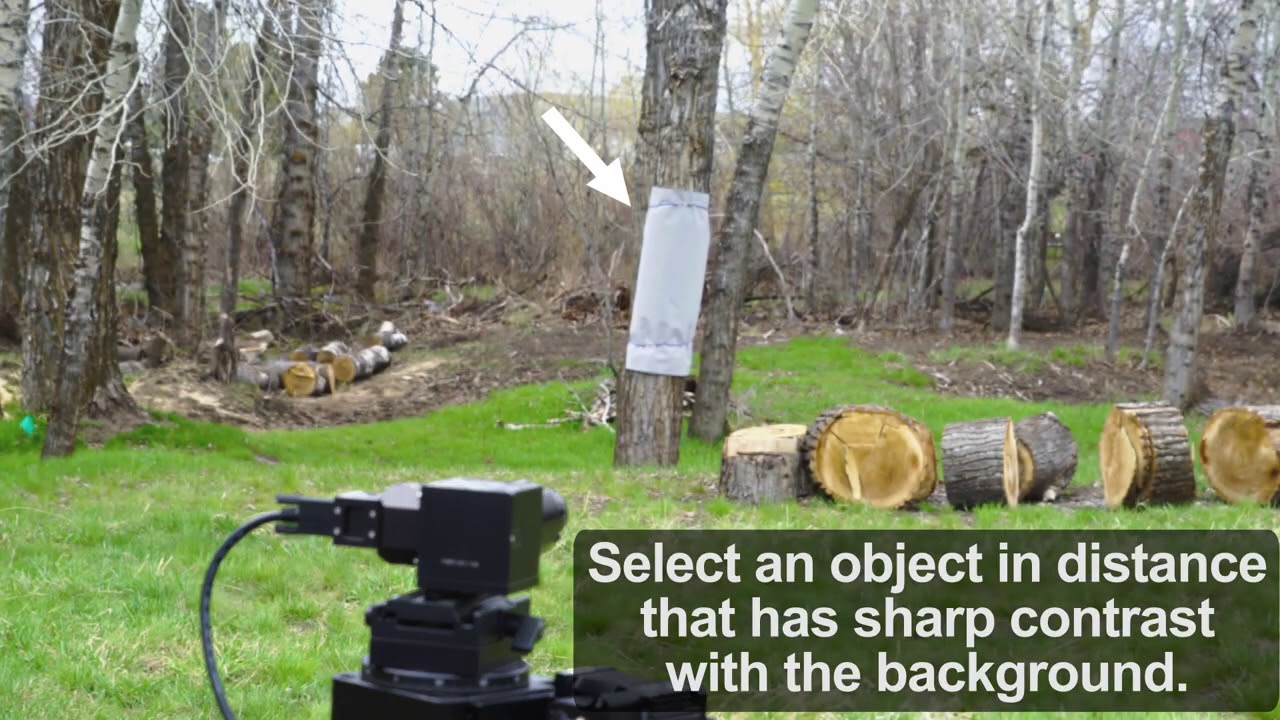 Tutorial - Outdoor Hyperspectral System: focusing