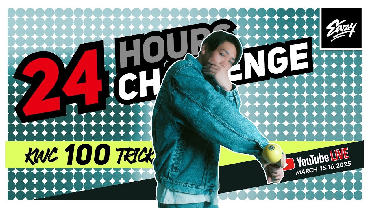 24 HOURS CHALLENGE - KWC 100 TRICKS (2024) 1/2
