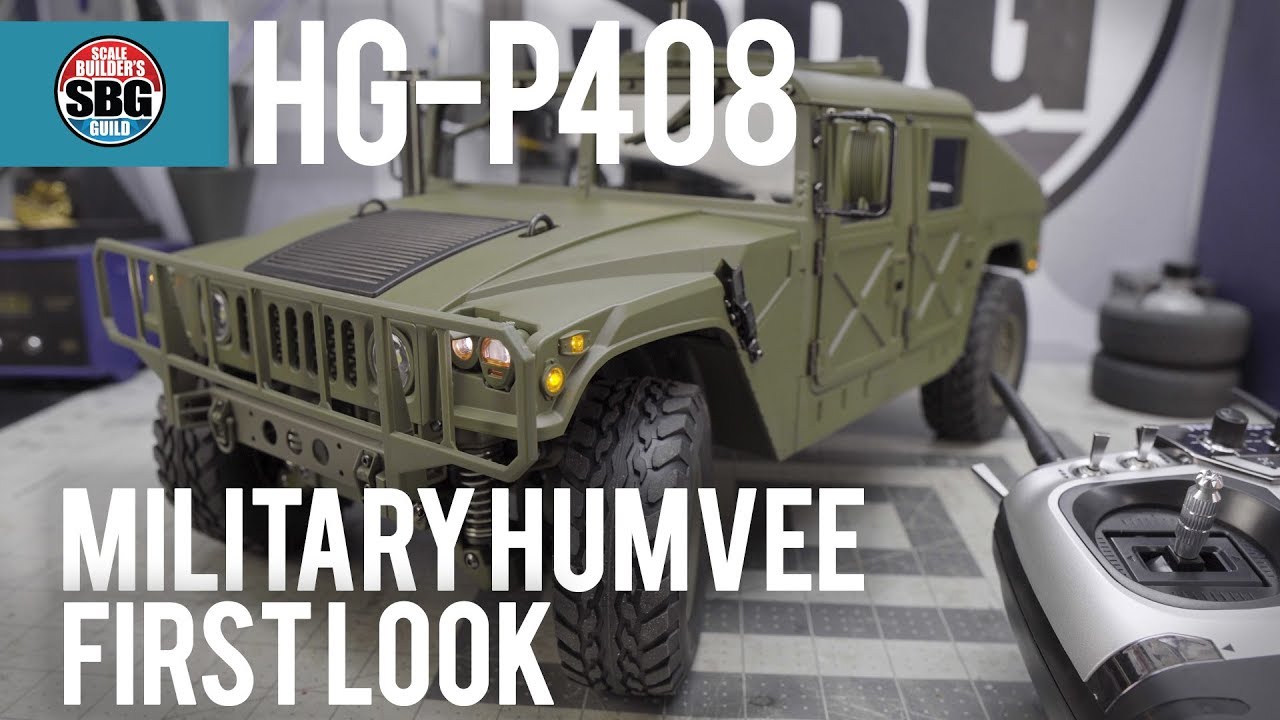 Military Humvee HG-P408 Demands your ATTENTION!