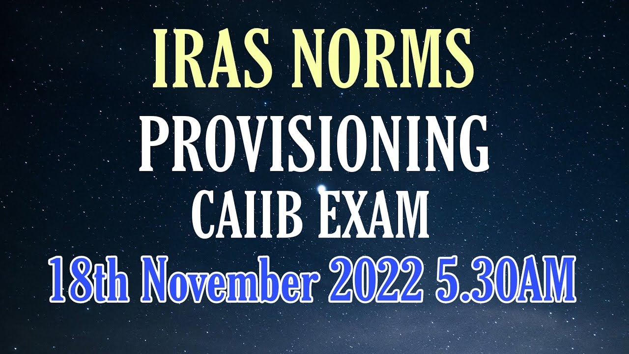 IRAC NORMS   PROVISIONING 18 11 2022 5 30 AM