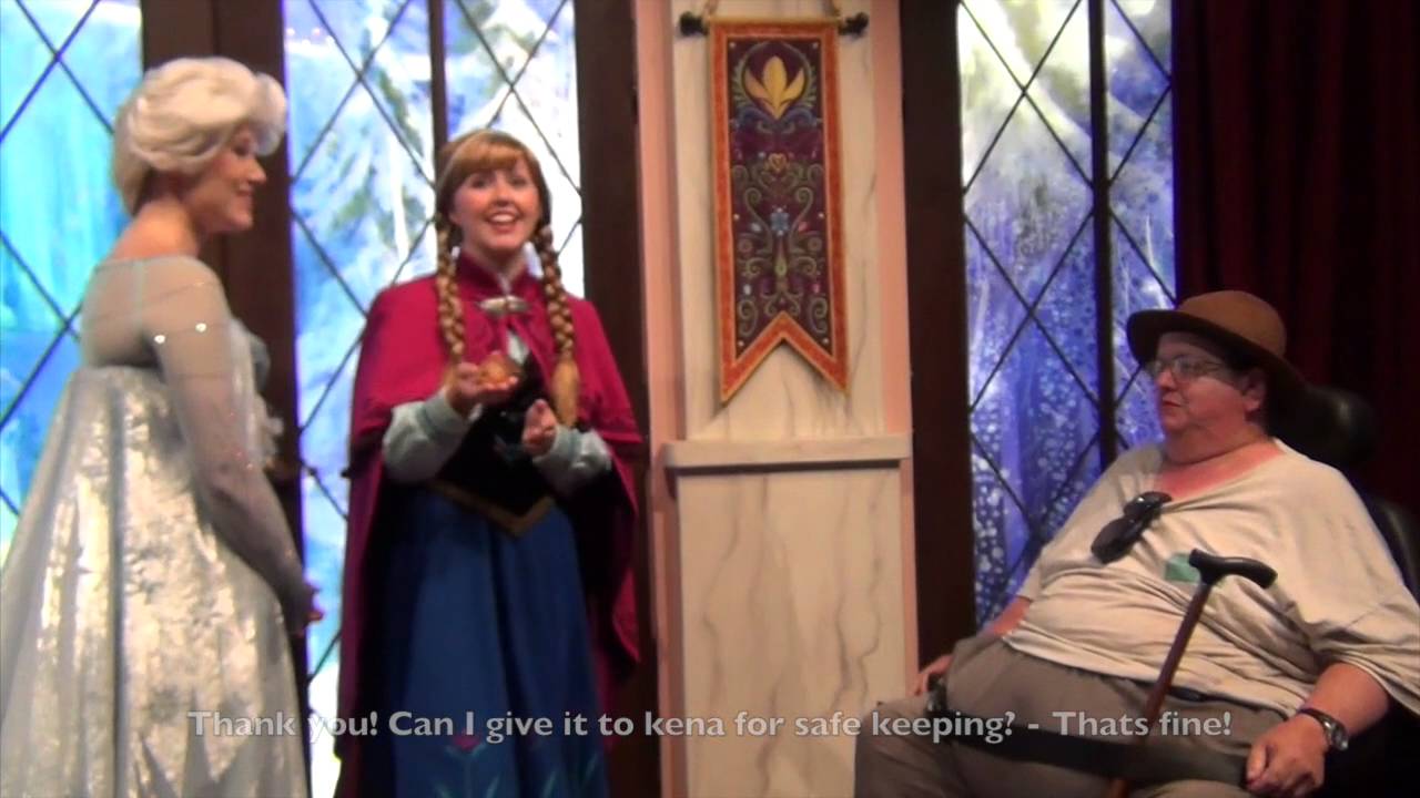 Anna & Elsa's Royal Welcome - Disney California Adventure -  2015