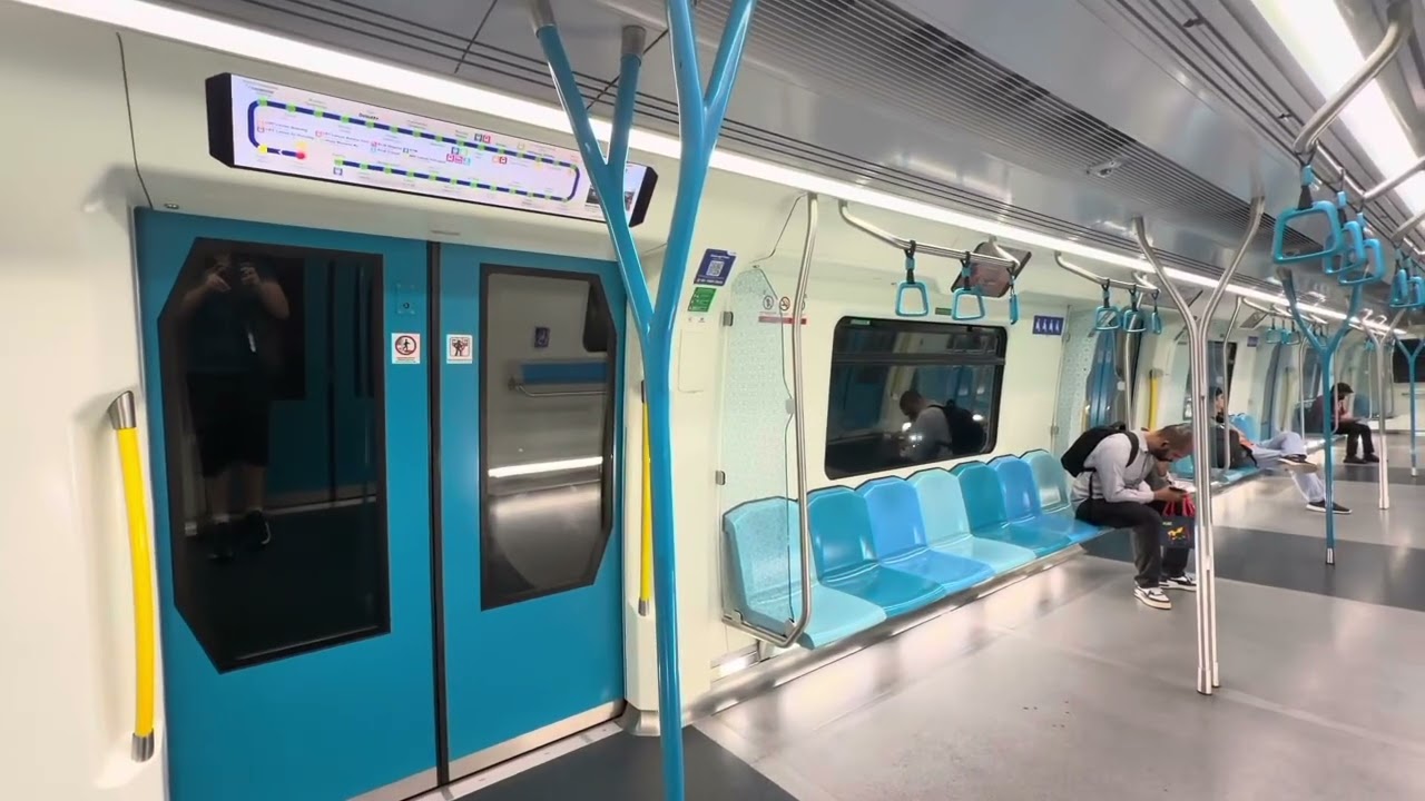 [iP17 4K60] RapidKL Siemens Inspiro (156): Kwasa Damansara to Surian. 