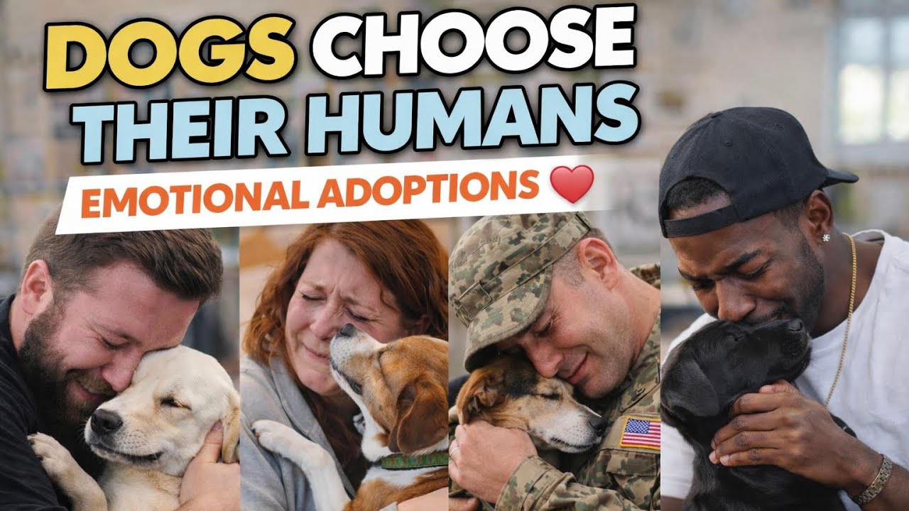 When Dogs Choose Their Humans — Adoption Moments