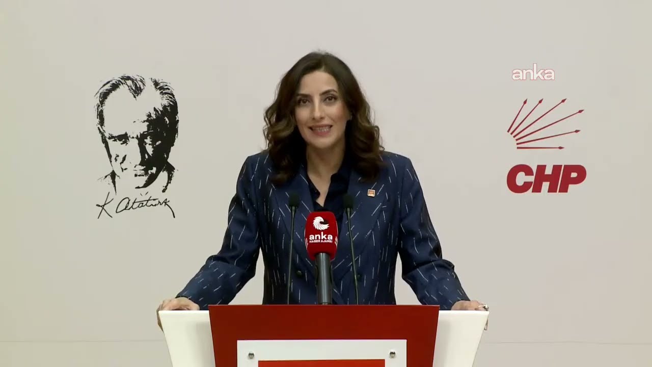 CHP Genel Başkan Yardımcısı Evrim Rızvanoğlu açıklama yapıyor / Ankara #Canlı