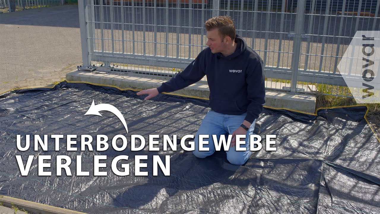 Unkrautvlies verlegen: Anleitung für Unterbodengewebe & Unkrautfolie