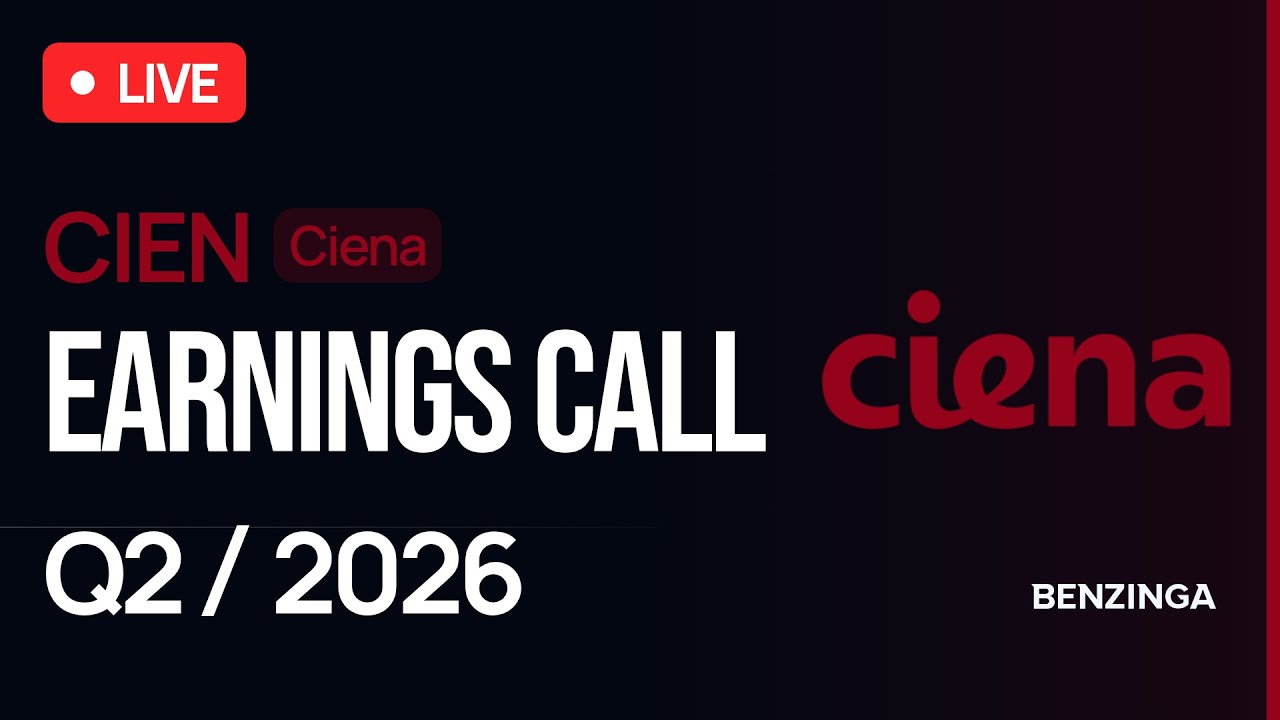 Telekonferencja wynik&oacute;w finansowych Ciena za II kwartał roku podatkowego 2026 | $CIEN | 🔴 OGLĄDAJ...