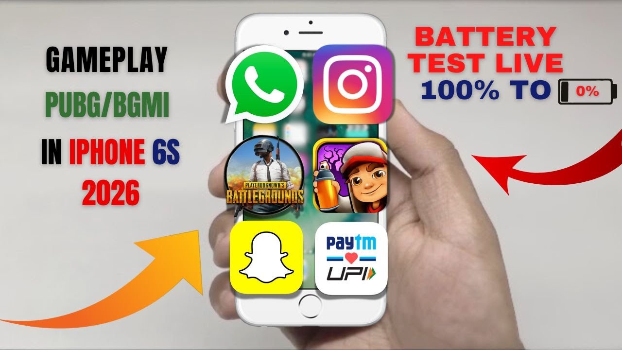 iPhone 6s still worth in 2026 😤? | Battery Test | Paytm, Phonepay working | Shocking😱 | GadgetDaddy
