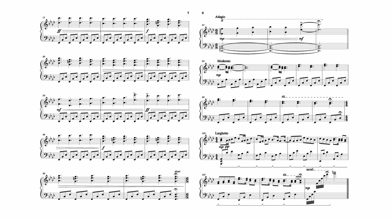 Reece Goforth - Melancholy Dreams (For Solo Piano)