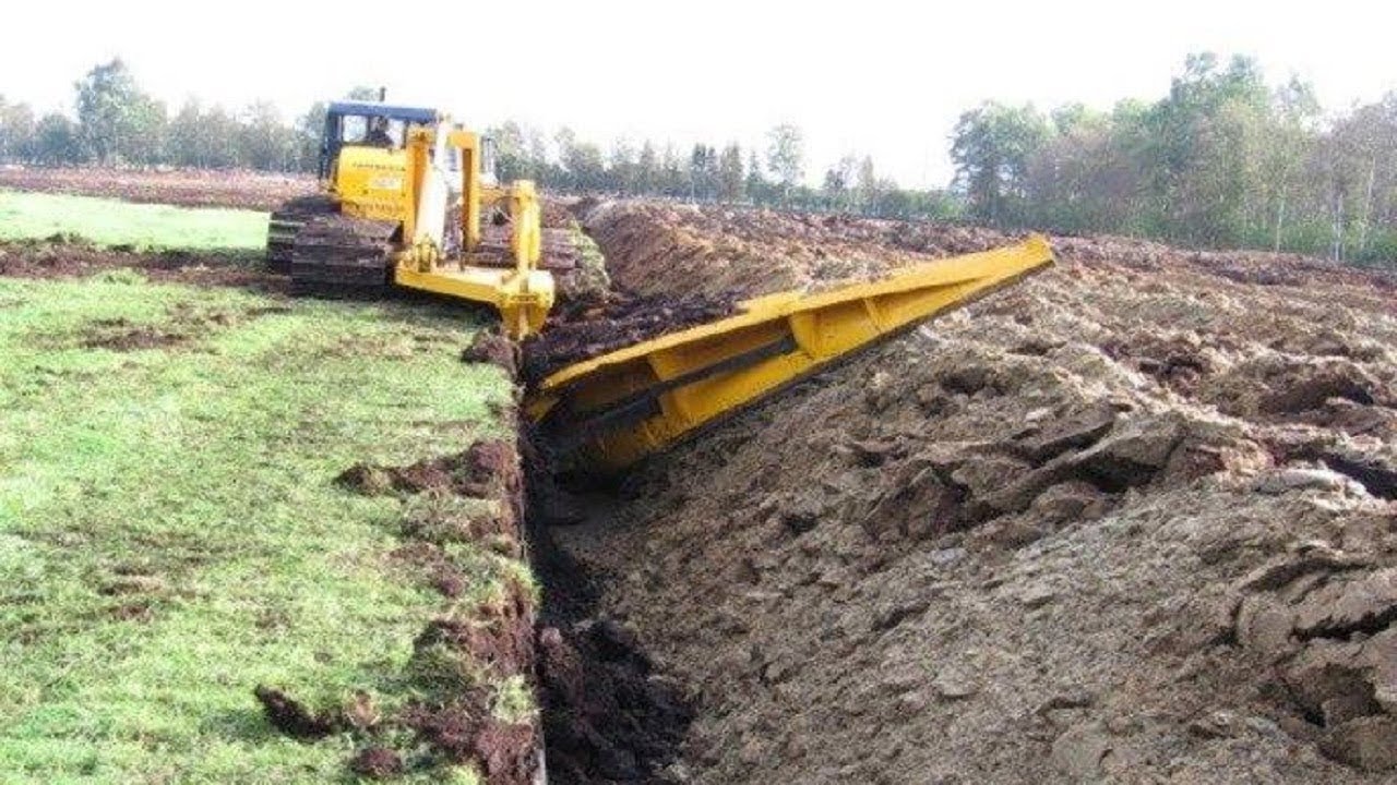 World's Biggest Plow - Extreme Bulldozer Ploughing Field  !!!
