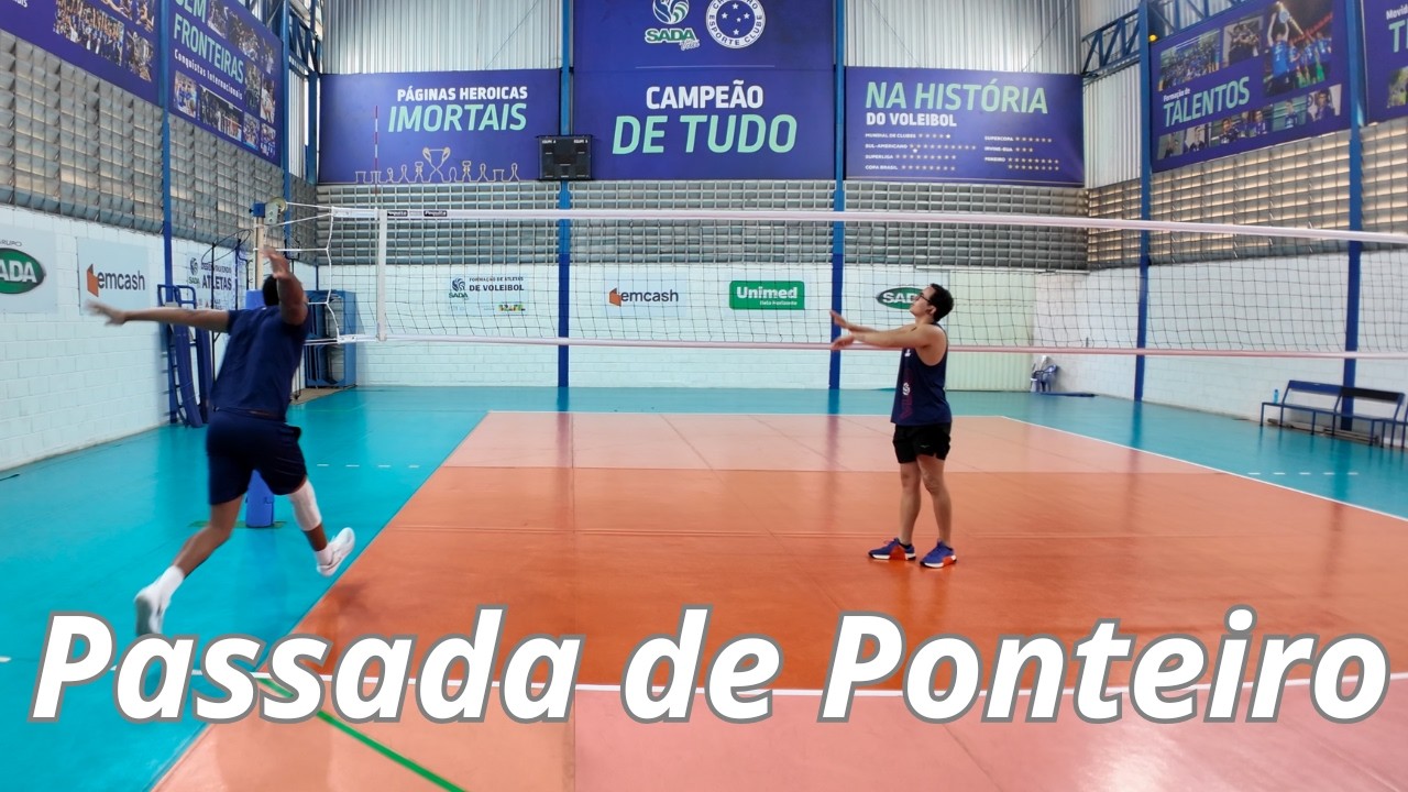 Você Está Fazendo ERRADO! Aprenda a Passada de Ponteiro no Vôlei! 🔥