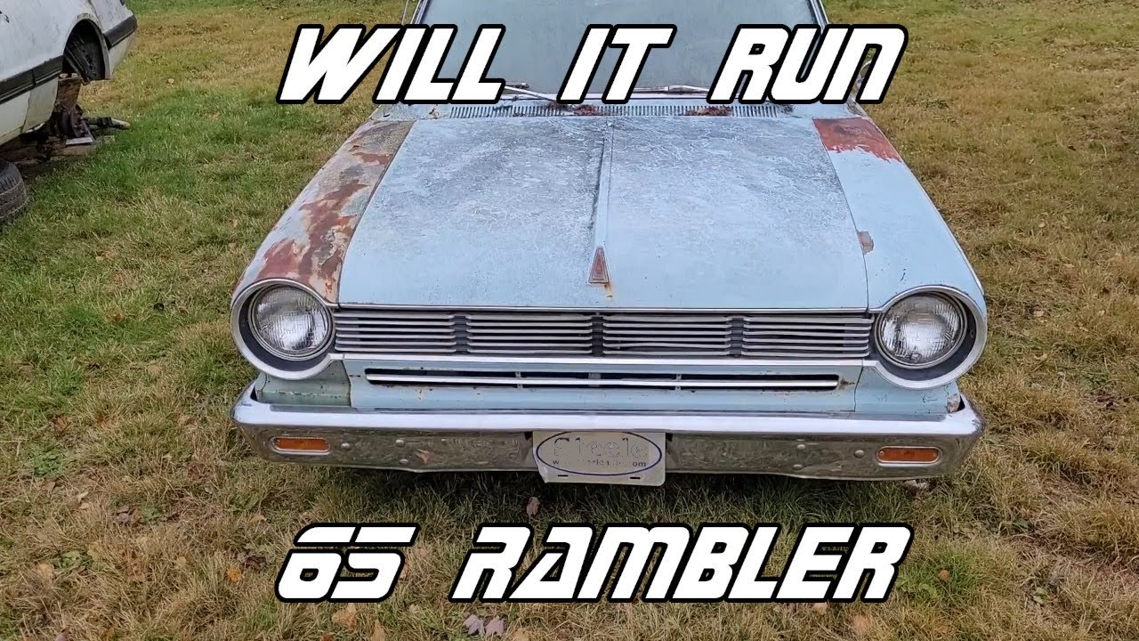 Will It Run 1965 AMC Rambler American 330
