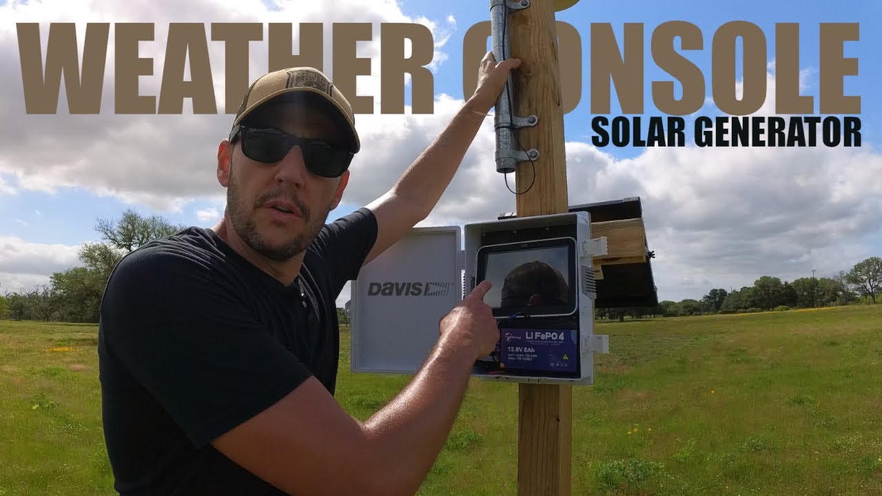 Solar Generator for weather station Davis Vantage Pro 2.