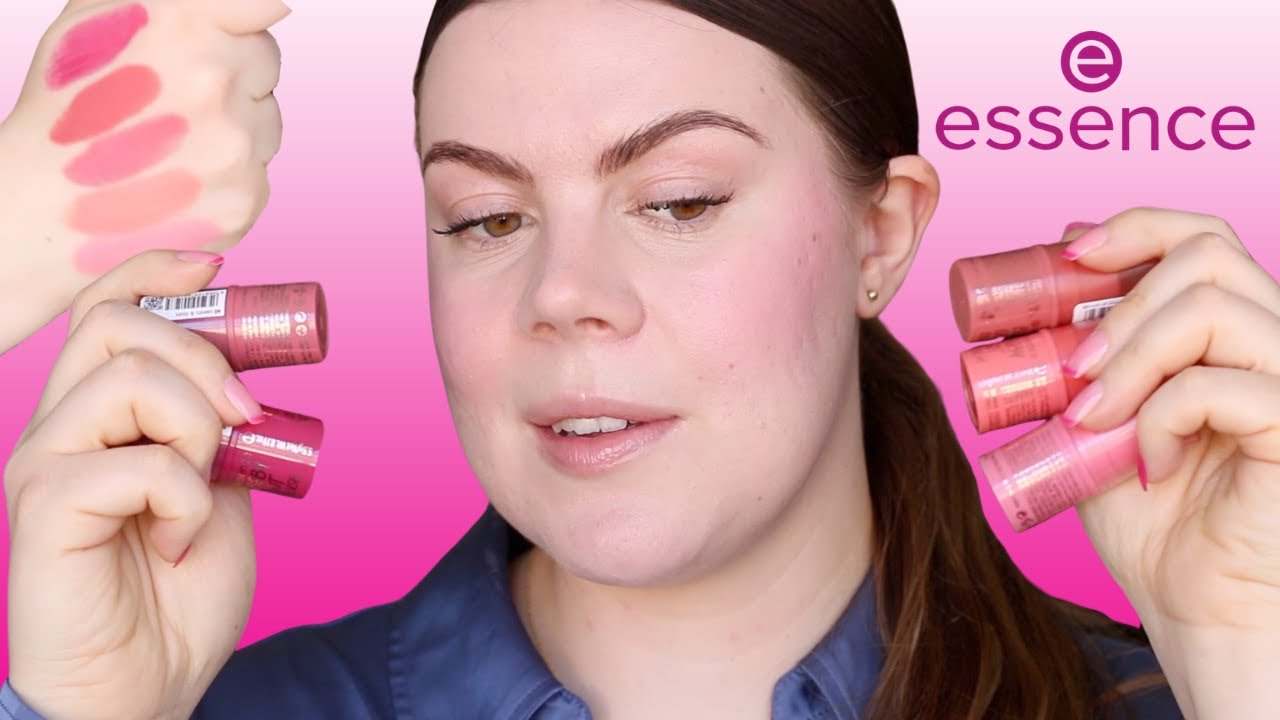 Essence Baby Got Blush Sticks Review, Demo, Swatches & Wear Test! All 5 Shades