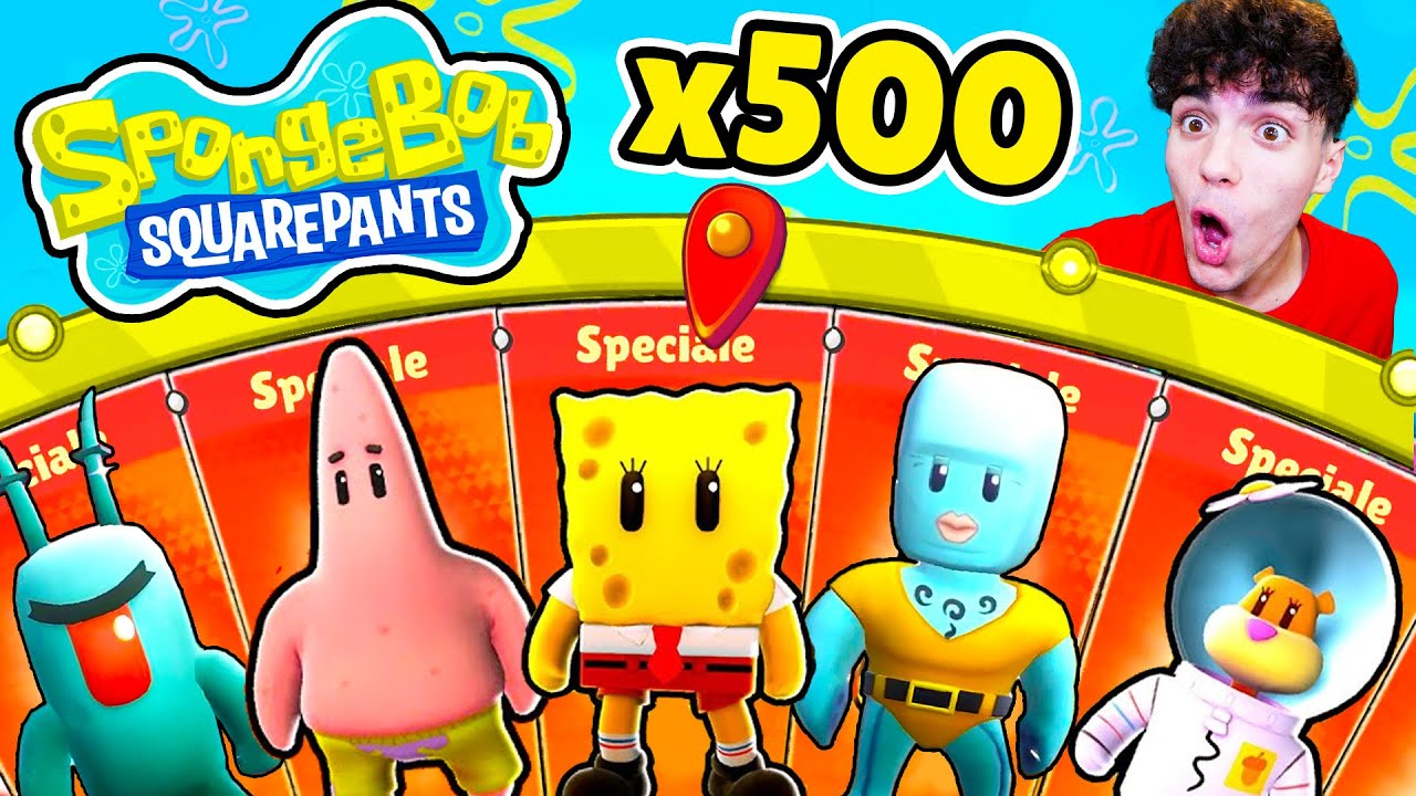 HO SHOPPATO x500 RUOTE DI SPONGEBOB su STUMBLE GUYS 0.60 E HO TROVATO...!!🤩