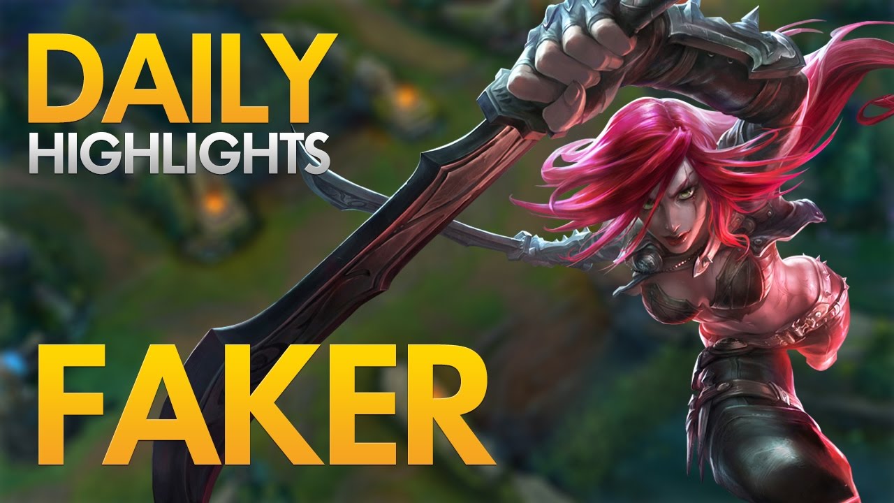 SKT T1 FAKER - Insane Katarina - Daily Highlights