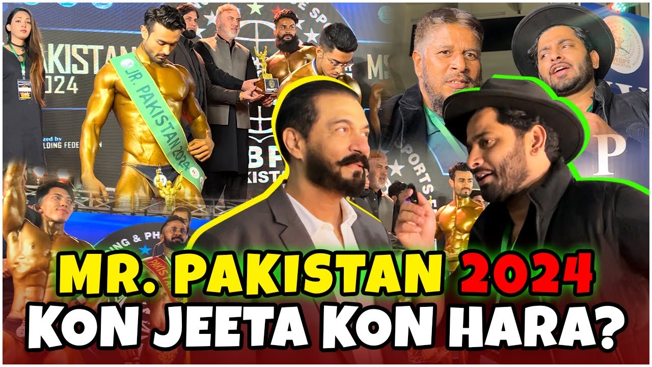 Kantey Ka Muqabala Hoa Jab Laga Medan , 2024 Ka Kon jeeta Mr.Pakistan? | Karachi Ka Chandio