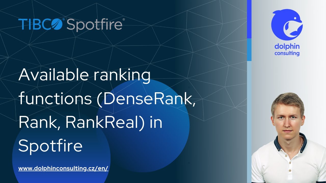 Available ranking functions (DenseRank, Rank, RankReal) in Spotfire