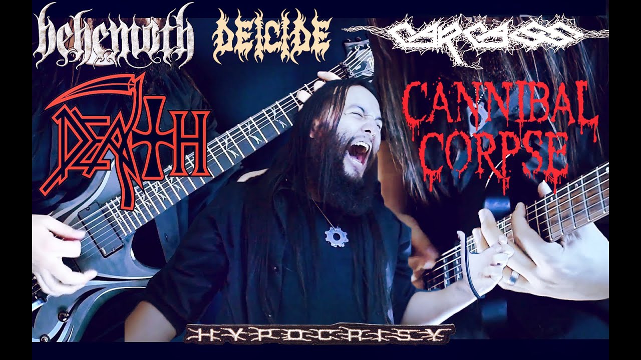 TOP 15 Death Metal Songs - Medley Cover - Randall Hammer (PART 1)