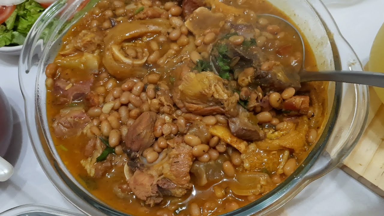 FEIJÃO COM MOCOTÓ E BUCHO, ECONÔMICO E GOSTOSO