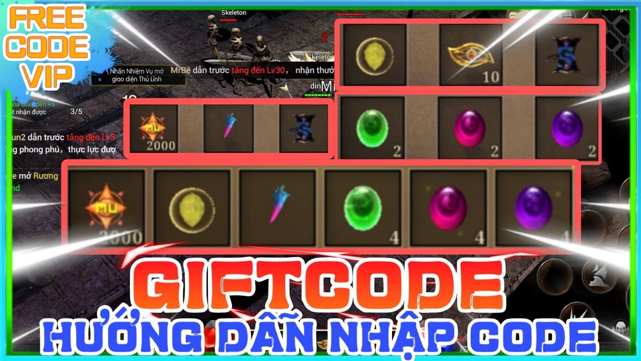 MU Lục Địa VNG Tất tần tật các giftcode dành cho tân thủ và hướng dẫn nhập code mu lục địa vng