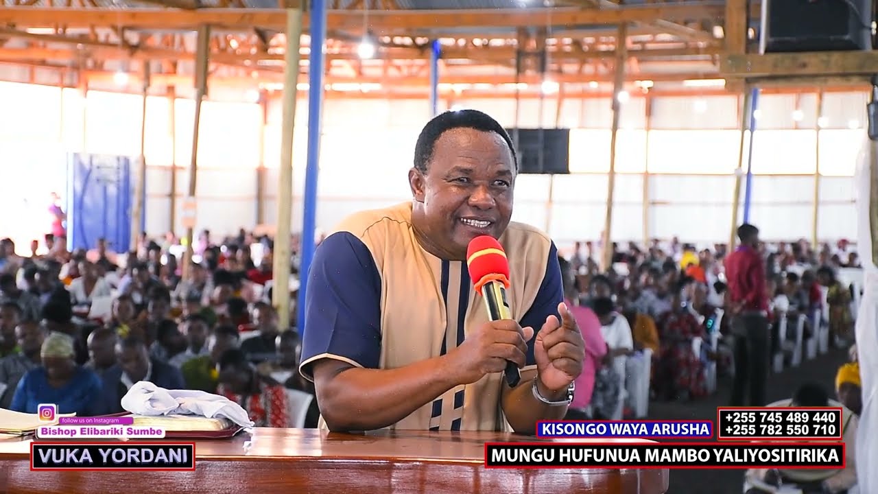 MUNGU HUFUNUA MAMBO YALIYOSITIRIKA | BISHOP ELIBARIKI SUMBE