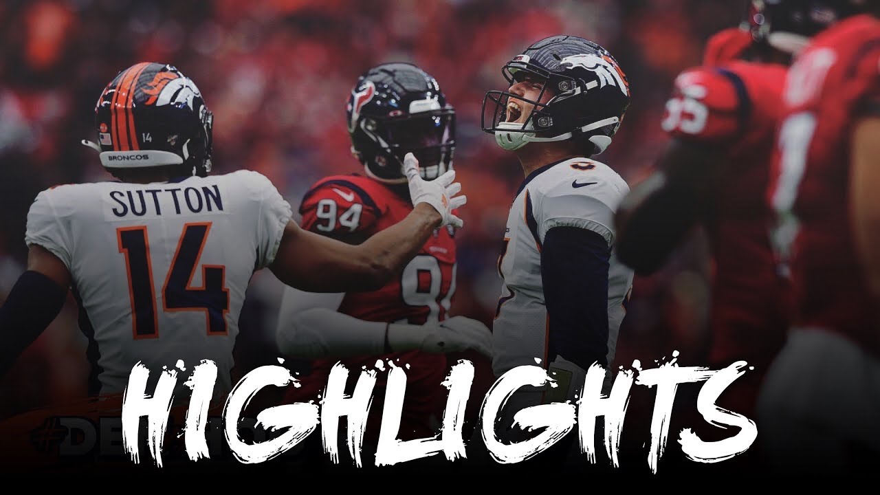 Drew Lock | Full Broncos Highlights 2019