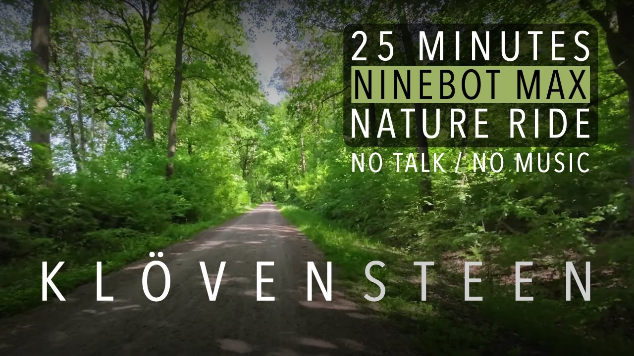 KLÖVENSTEEN · Durch den Wald mit dem Ninebot